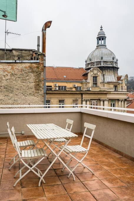 Artissimo Roofterace Apartman Zágráb Kültér fotó